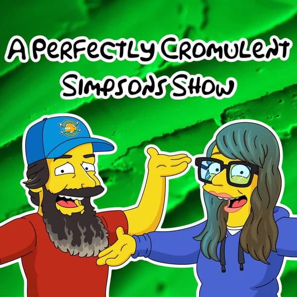 Cover art for A Perfectly Cromulent Simpsons Show