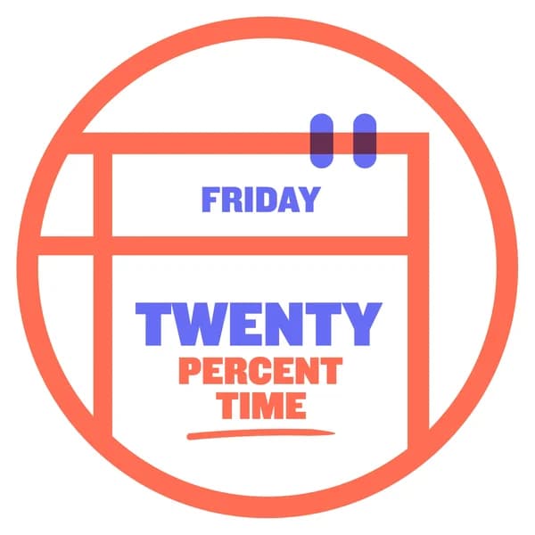 Cover art for Twenty Percent Time