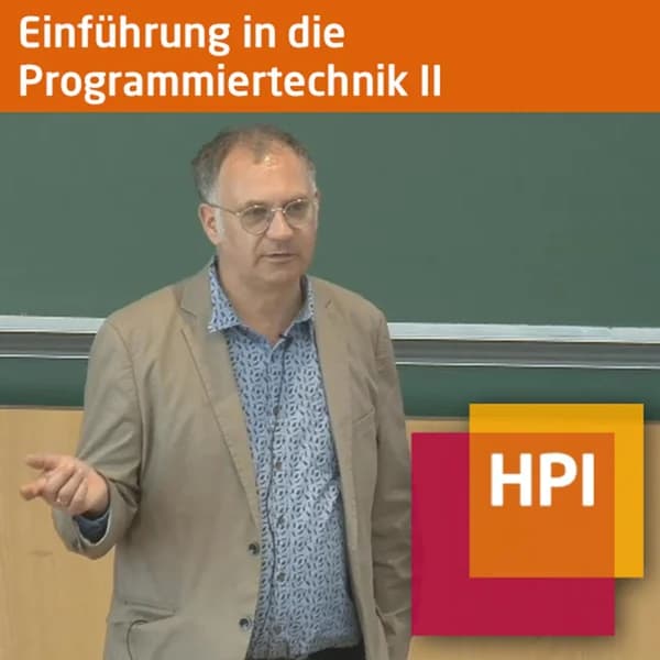 Cover art for Einführung in die Programmiertechnik II (SS 2018) - tele-TASK