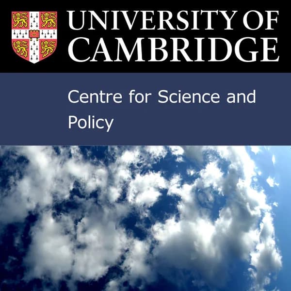 Cover art for Centre for Science & Policy