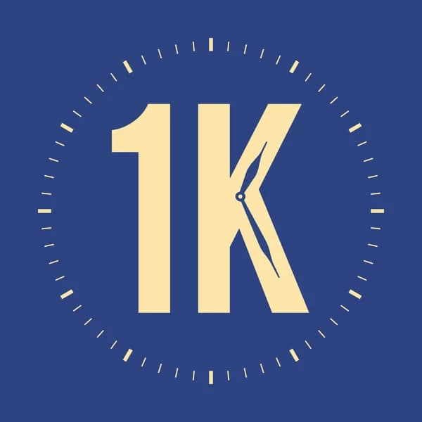 Cover art for 1K: The 1,000 Second Interview Podcast