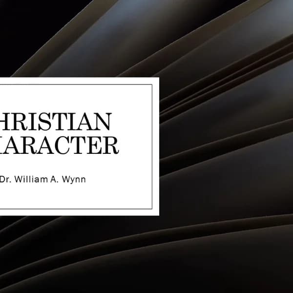 Cover art for Christian Character