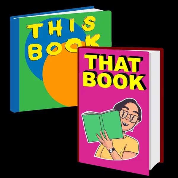 Cover art for This Book That Book