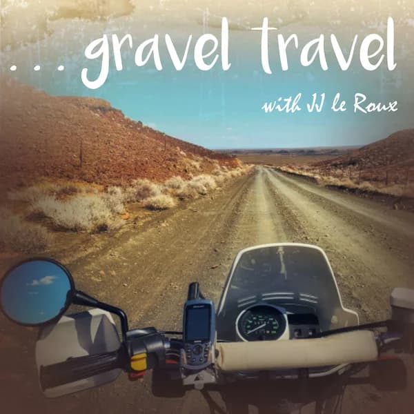 Cover art for Gravel Travel Adventure Motorcycling Podcast