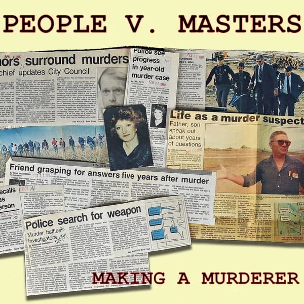 Cover art for People v. Masters: Making a Murderer