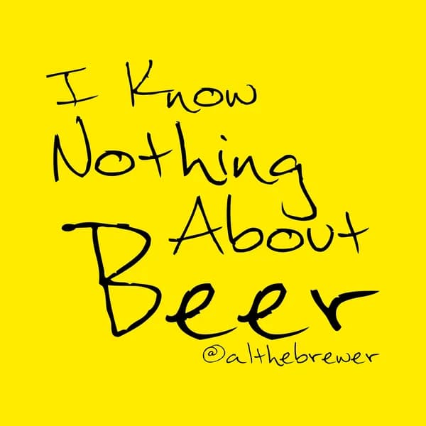 Cover art for I Know Nothing About Beer