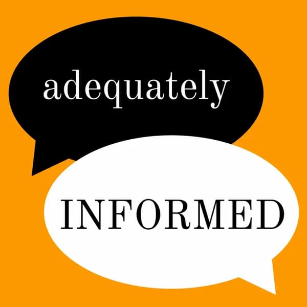 Cover art for Adequately Informed