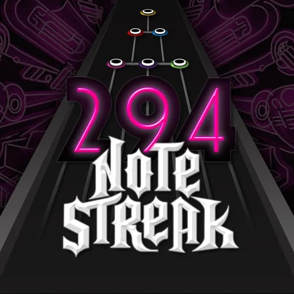 Cover art for 294 Note Streak - Ranking Every Guitar Hero Song