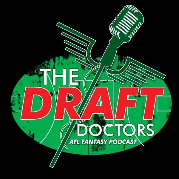 Cover art for AFL Fantasy, SuperCoach and Ultimate Footy Draft Podcast