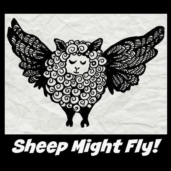 Cover art for Sheep Might Fly
