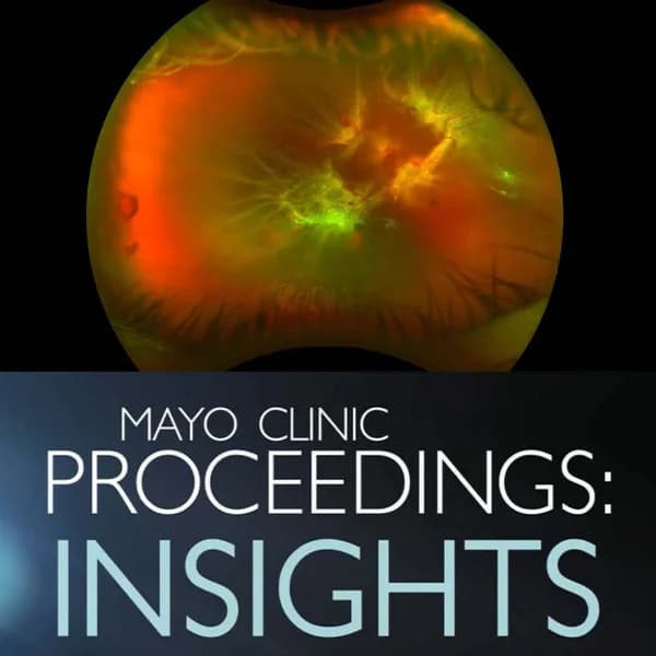 Cover art for Mayo Clinic Proceedings: Insights