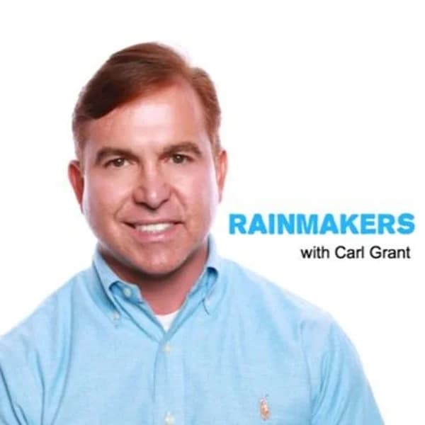 Cover art for Rainmakers: featuring business development's elite