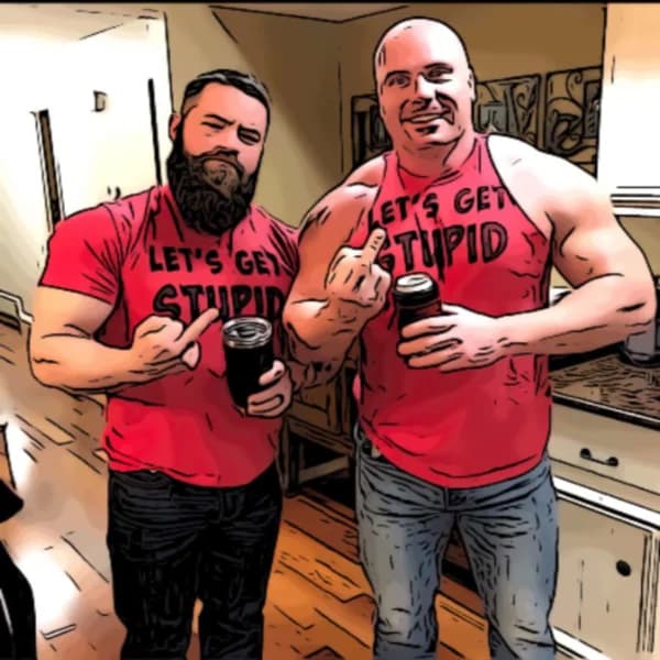 Cover art for LET’S GET STUPID PODCAST