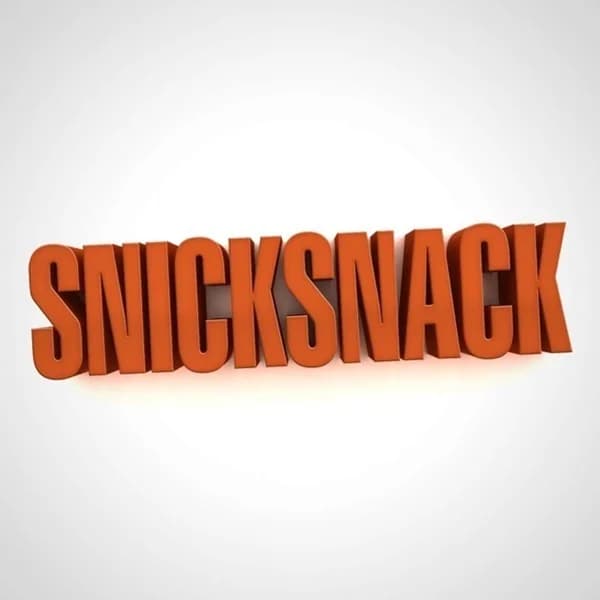 Cover art for Snicksnack