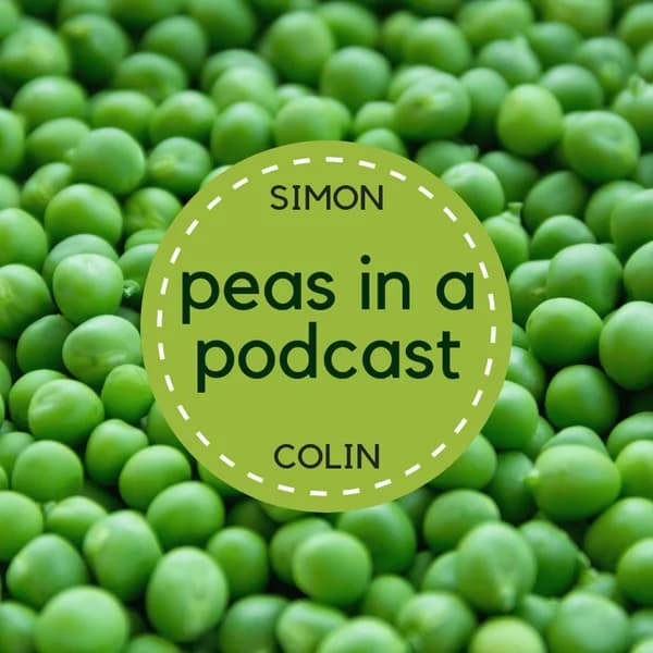 Cover art for Peas in a Podcast – Stuck in a Book