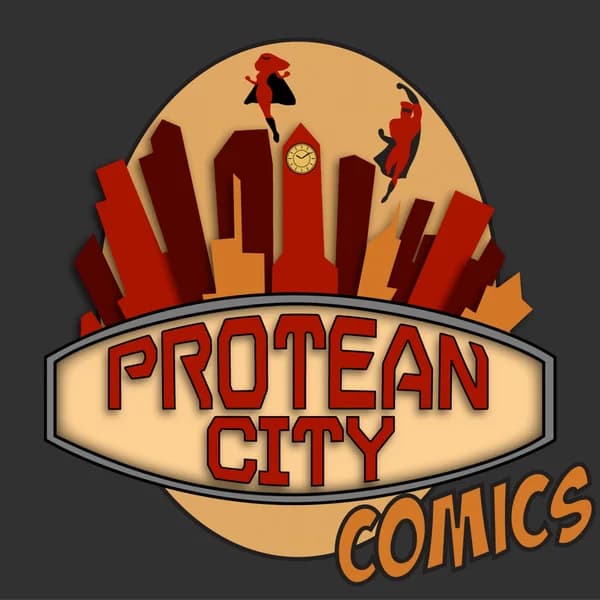 Cover art for Protean City Comics