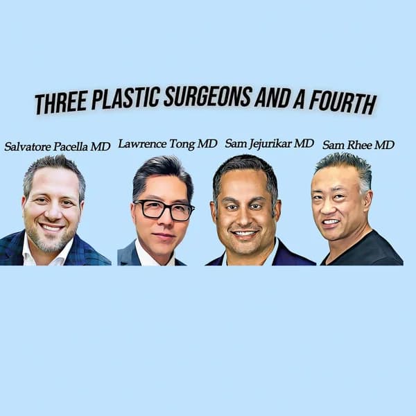 Cover art for 3 Plastic Surgeons and a Fourth