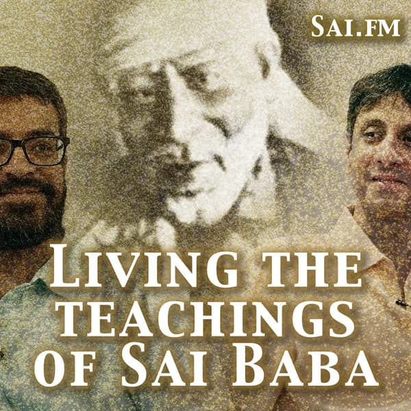 Cover art for Living the Teachings of Sai Baba