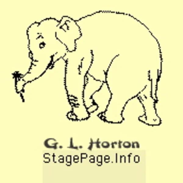 Cover art for G.L.Horton's Stage Page