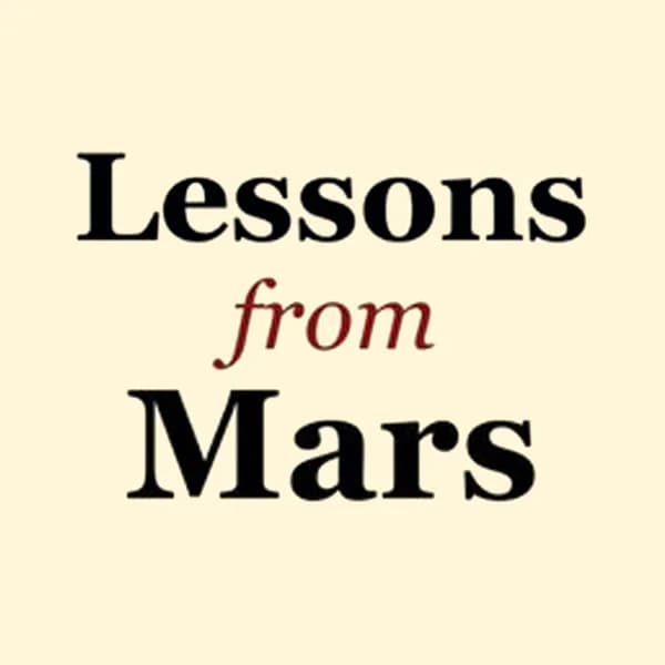 Cover art for Lessons from Mars