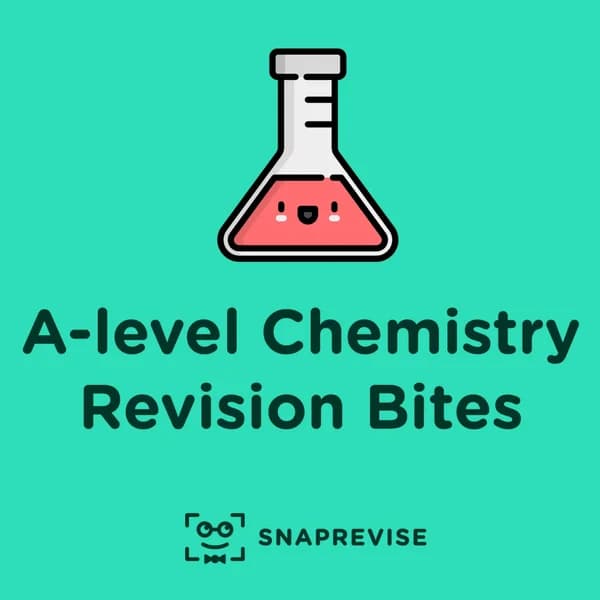 Cover art for A-level Chemistry Revision Bites