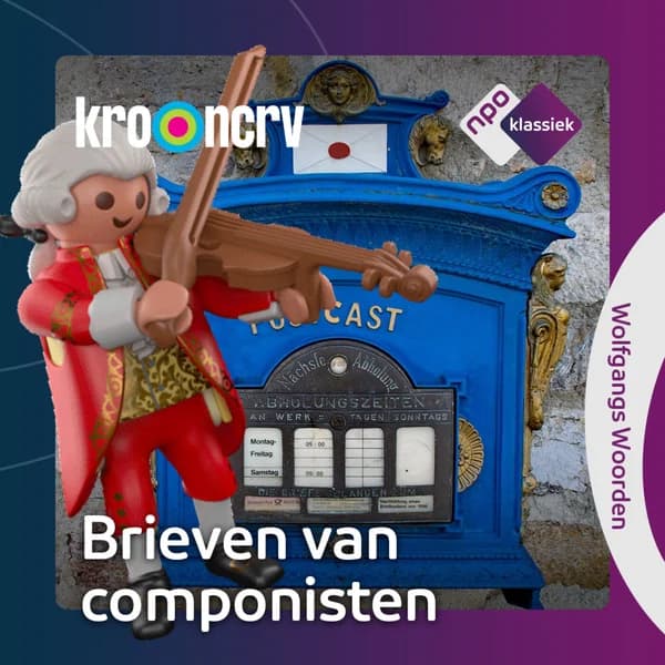 Cover art for Wolfgangs Woorden: Het leven van Mozart in brieven