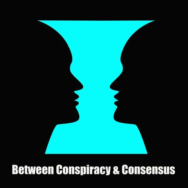 Cover art for Between Consensus & Conspiracy