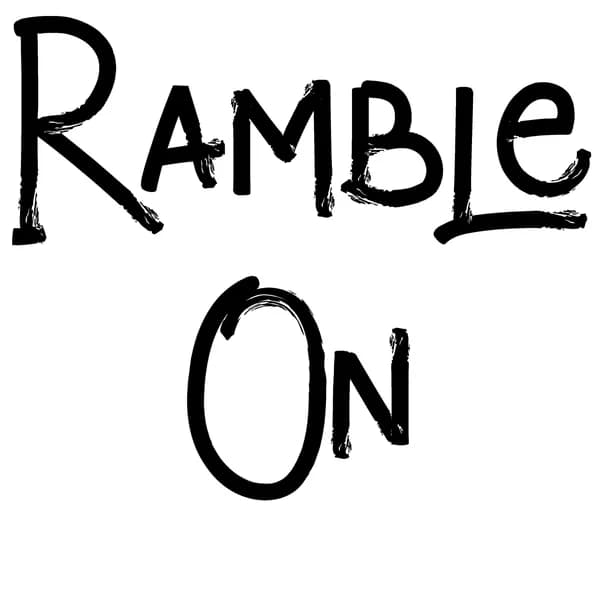 Cover art for Ramble On