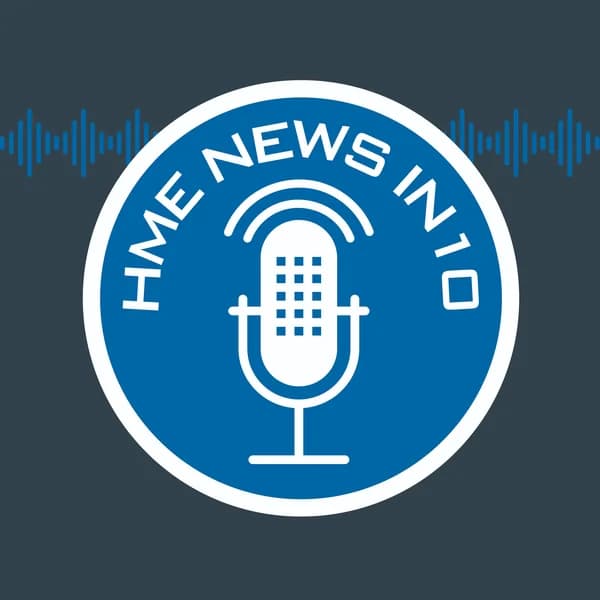 Cover art for HME News in 10