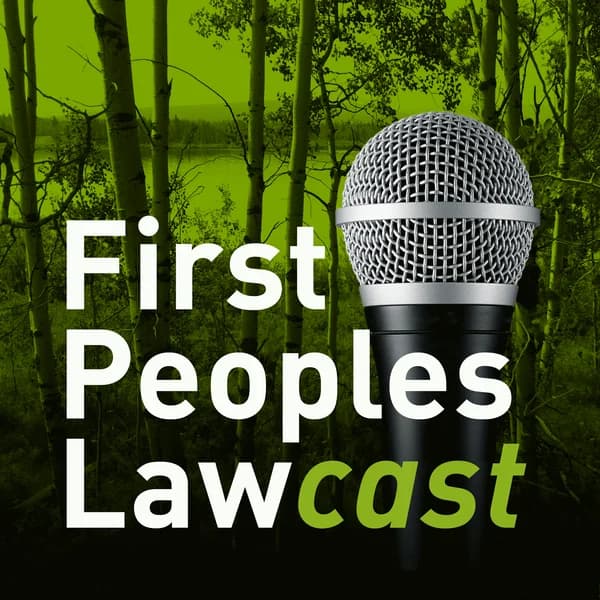Cover art for First Peoples Lawcast