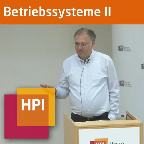 Cover art for Betriebssysteme II (SS 2018) - tele-TASK