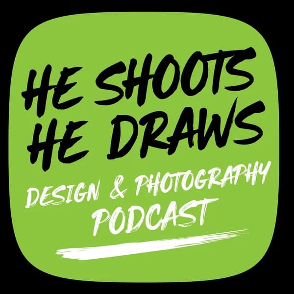 Cover art for He Shoots, He Draws Podcast