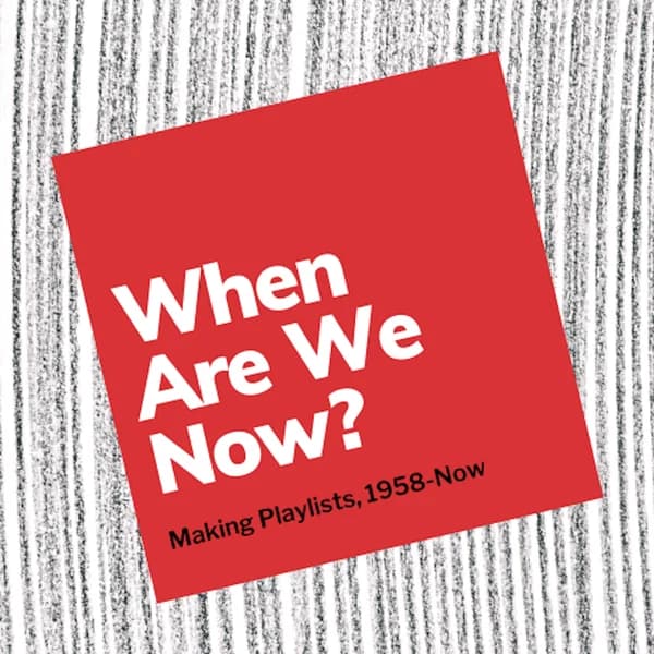 Cover art for When are we now?