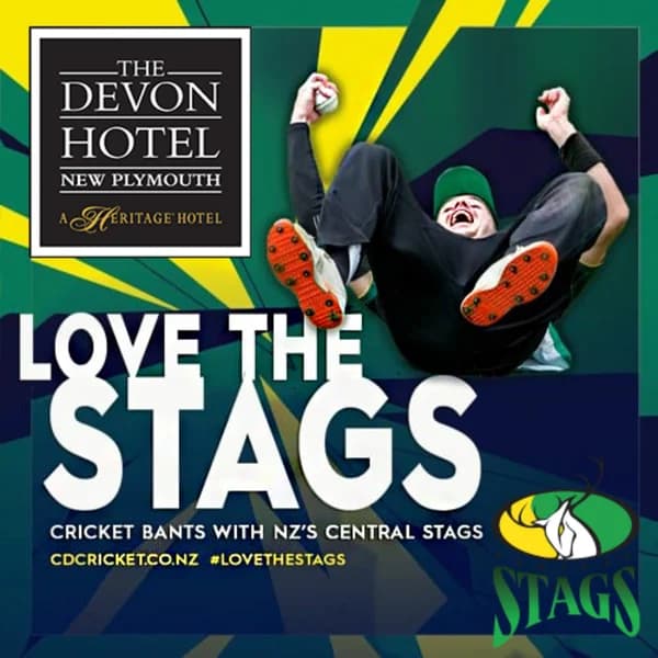 Cover art for #LOVETHESTAGS • NZ cricket podcast
