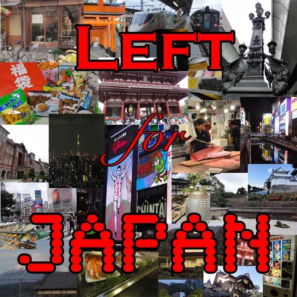 Cover art for Left for Japan