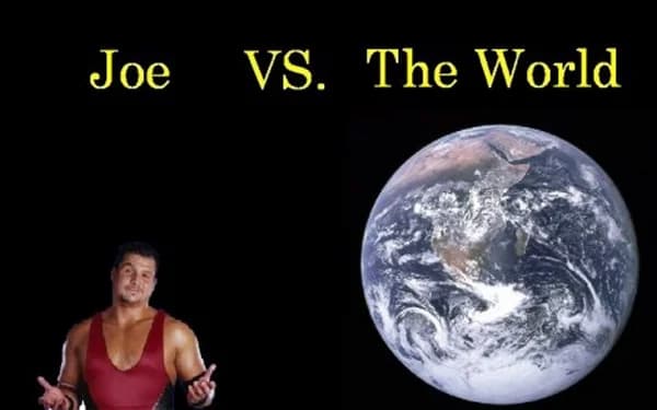 Cover art for Joe versus the World
