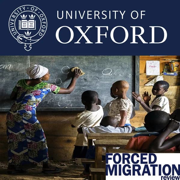 Cover art for Education: needs, rights and access in displacement (FMR 60)
