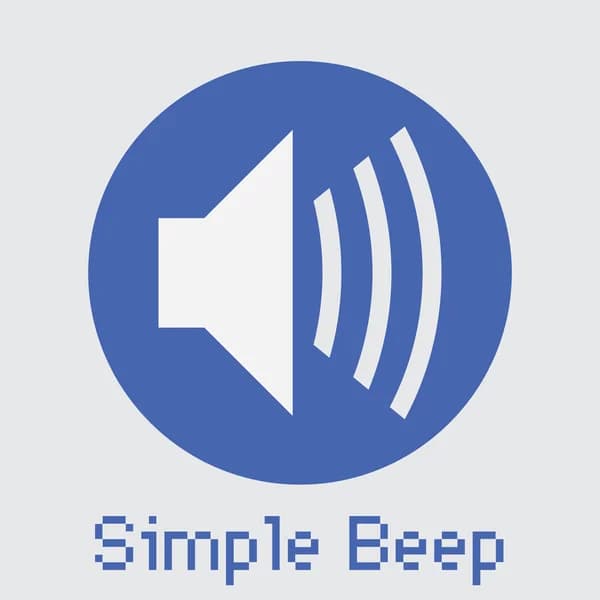 Cover art for Simple Beep