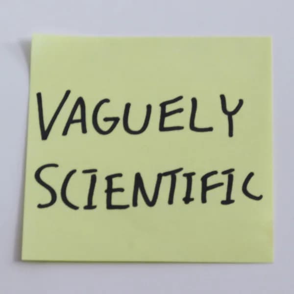 Cover art for Vaguely Scientific