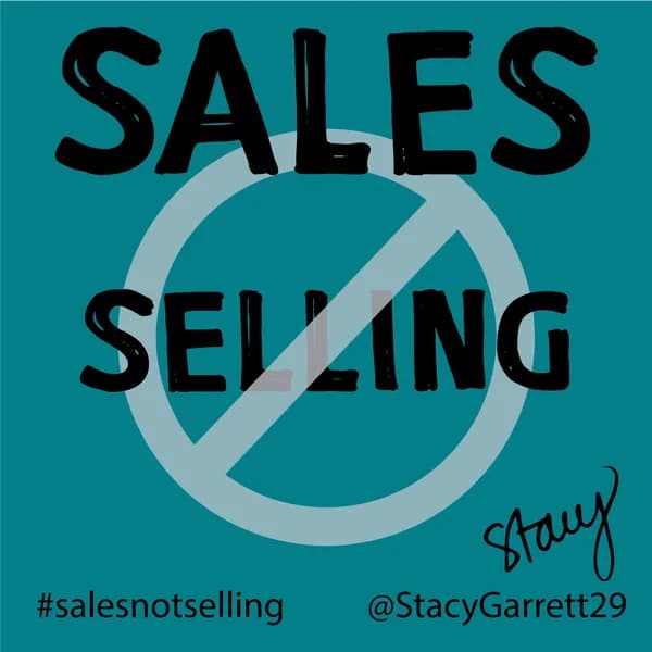 Cover art for Sales NOT Selling