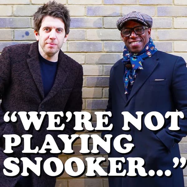 Cover art for We're Not Playing Snooker
