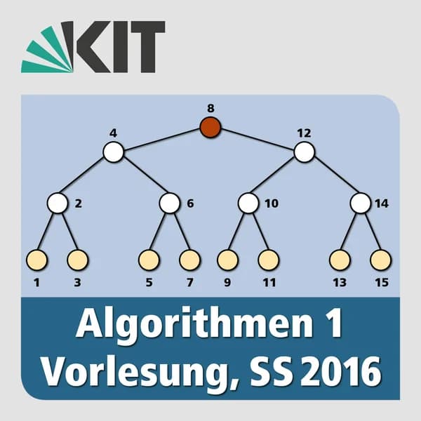 Cover art for Algorithmen 1, SS2016, Vorlesung