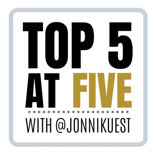 Cover art for Top 5 at Five