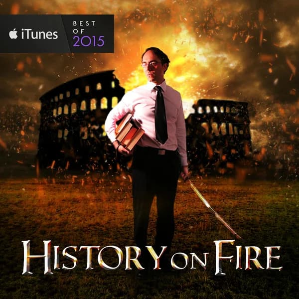 Cover art for History on Fire