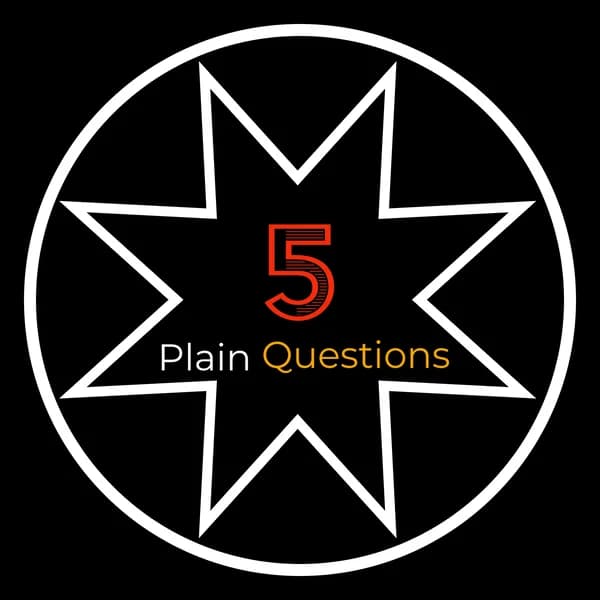 Cover art for 5 Plain Questions