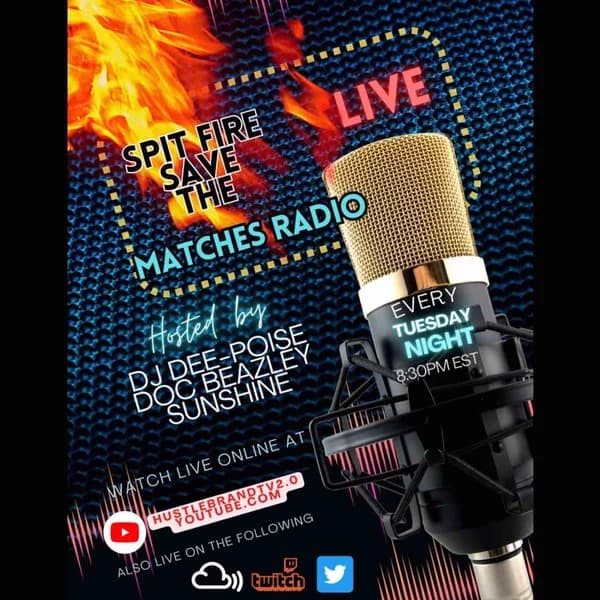 Cover art for Spit Fire Save The Matches Podcasts