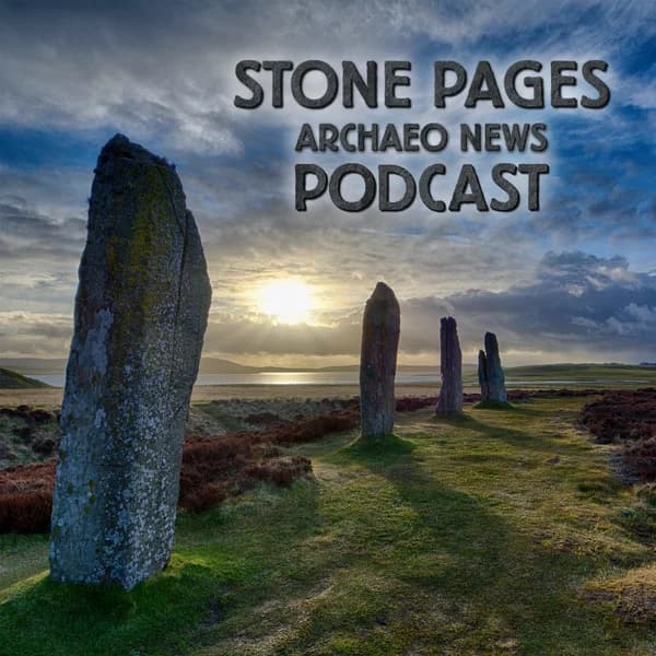 Cover art for Stone Pages Archaeo News
