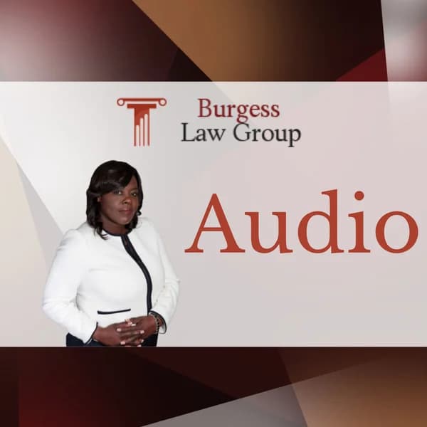 Cover art for Burgess Law Group Podcast