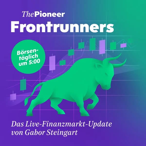 Cover art for The Pioneer Frontrunners – Das Live-Finanzmarkt-Update von Gabor Steingart