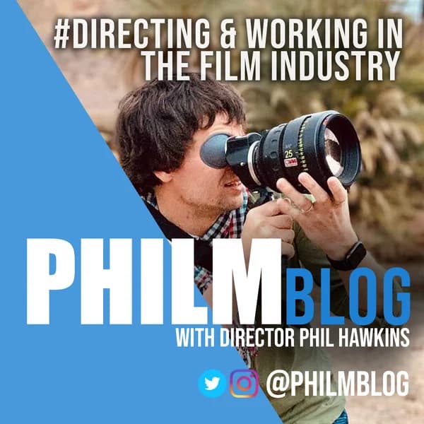 Cover art for Philm Blog with Director Phil Hawkins